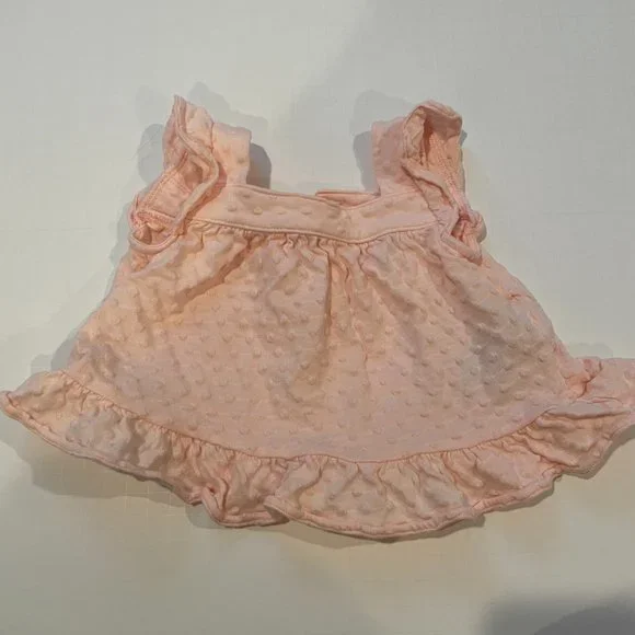 Gap Baby Textured Knit Tunic Shirt Pink 3-6 Months - Picture 8 of 8